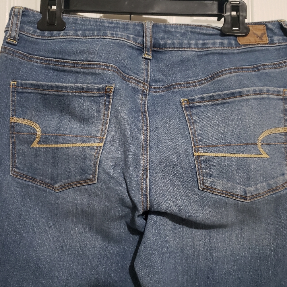 AEO Hi-Rise Jeggings - Light Wash
